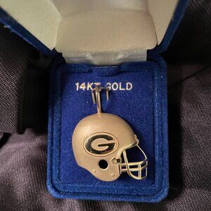 14k Gold 1994 Green Bay Packers Helmet Pendant